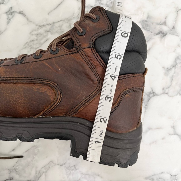 Timberland PRO Men's Titan 6 Inch Alloy Safety Toe Leather Work Boots Size 8 - Picture 5 of 13